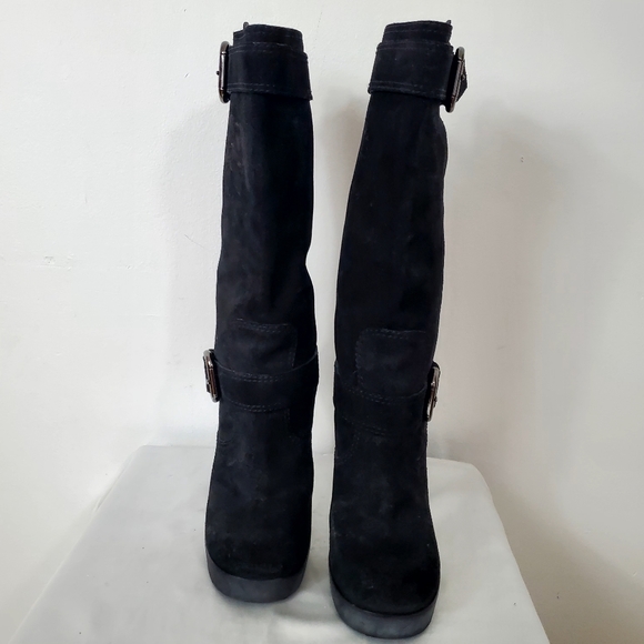 Authantic Giuseppe Zanotti Leather Mid-Calf Boots - Picture 6 of 13